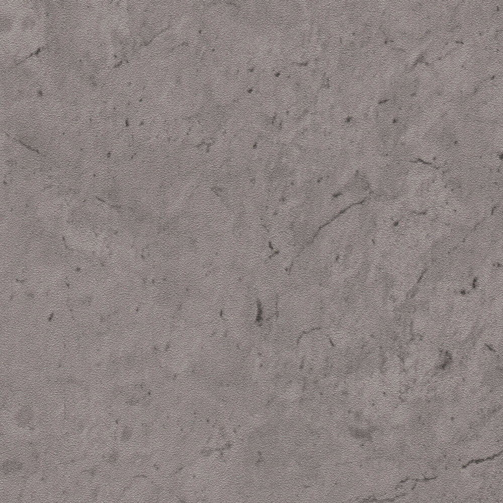 Dunkle Unitapete mit dezenter Betonoptik – Grau