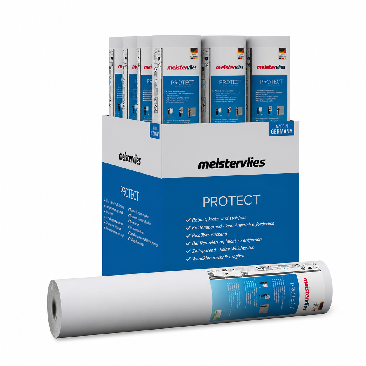 Fliesenimprägnierung, PROTECT, Rollenvorrat, Meistervlies, Made in Germany