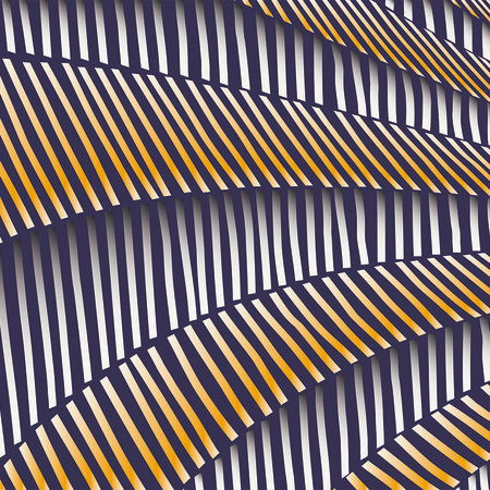         3D-Fototapete mit Streifendesign
    