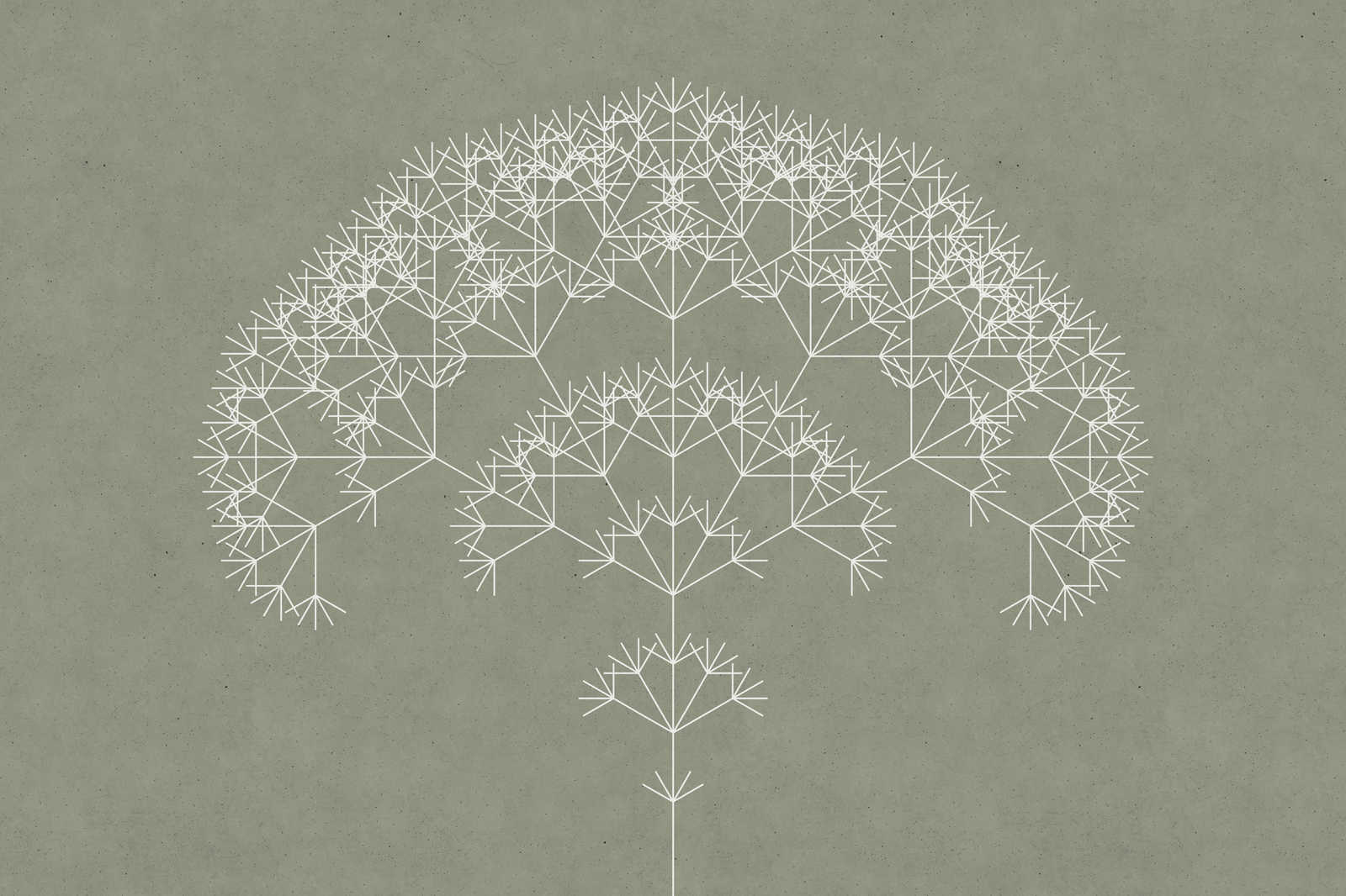             Leinwandbild Pusteblumen Baum | grün, weiß – 0,90 m x 0,60 m
        