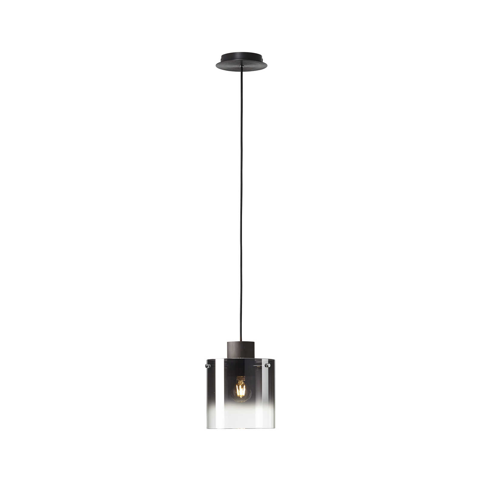         Glazen hanglamp - Benett 3 - Bruin
    