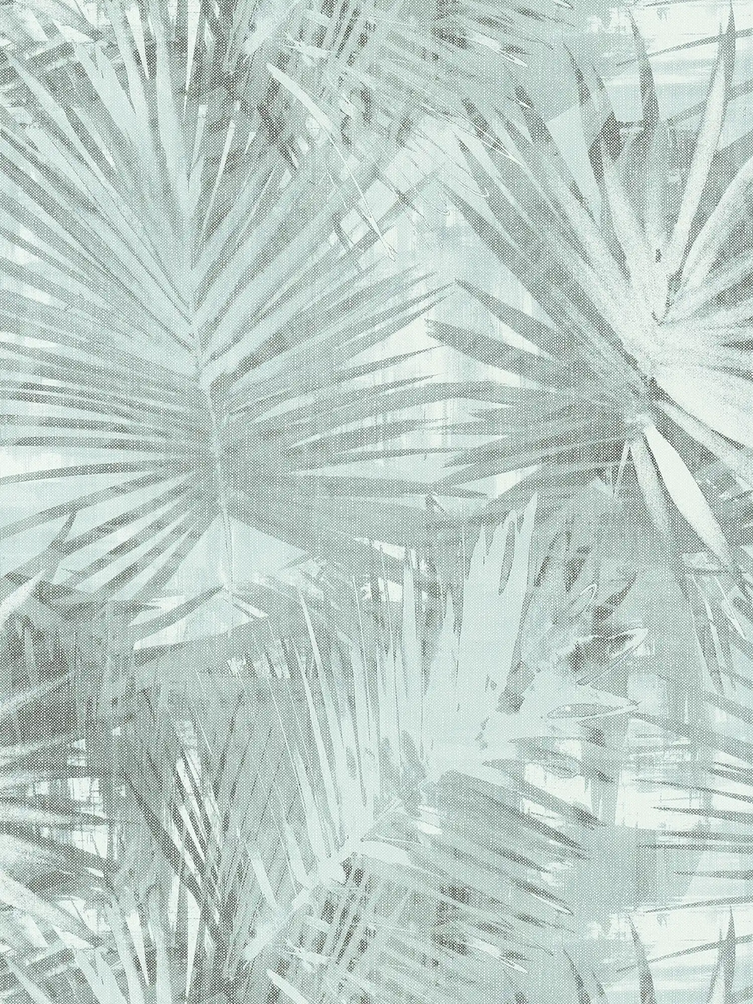         Bladeren vliesbehang met abstract varenpatroon - groen
    