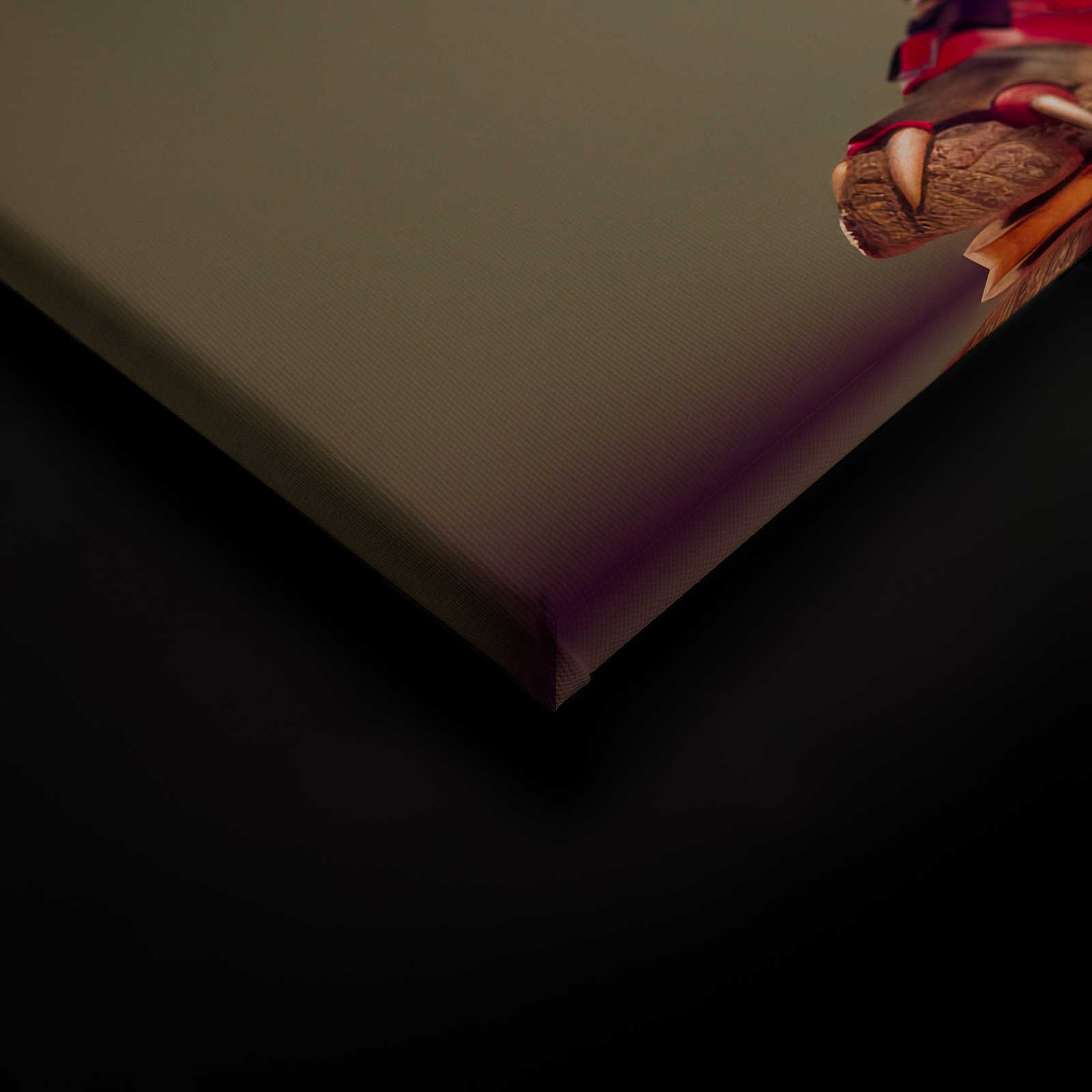             KI-Leinwandbild »skating t-rex2« – 60 cm x 90 cm
        