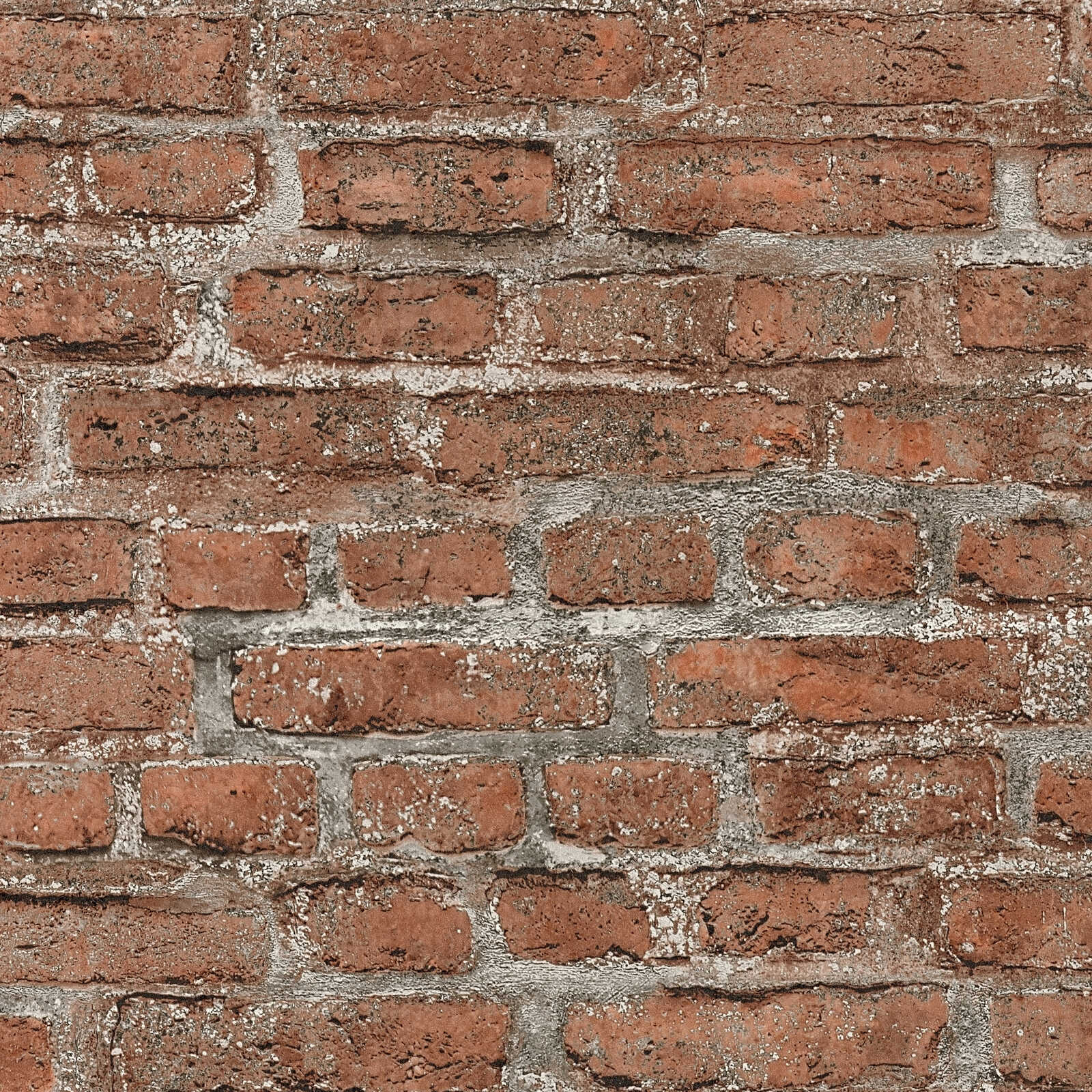         Selbstklebendes Panel Backstein-Optik – Urbaner Loft-Look für ein rustikales Ambiente – Rot, Grau, Bunt
    