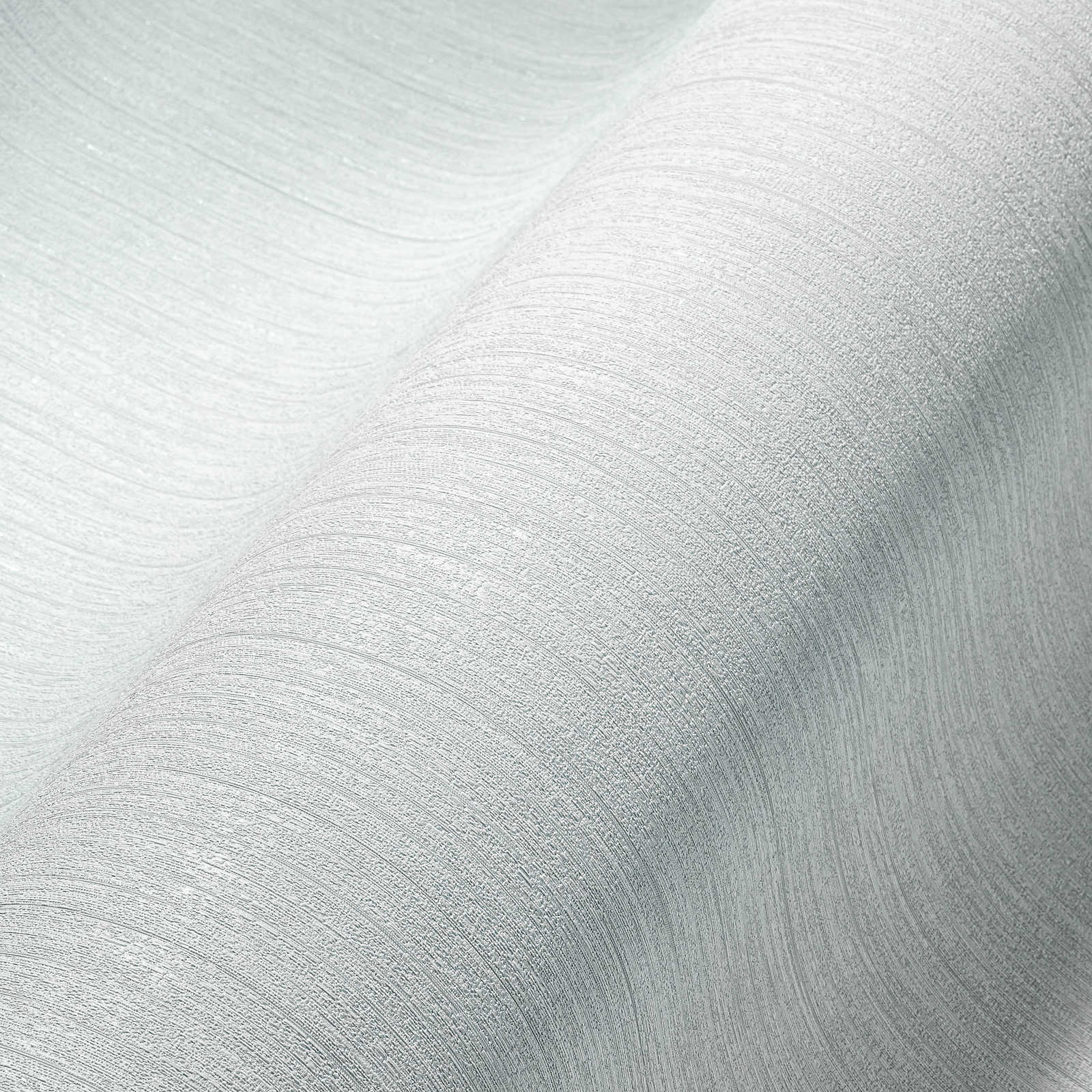             Tapete Graublau hell, seidenmatt mit Struktureffekt
        