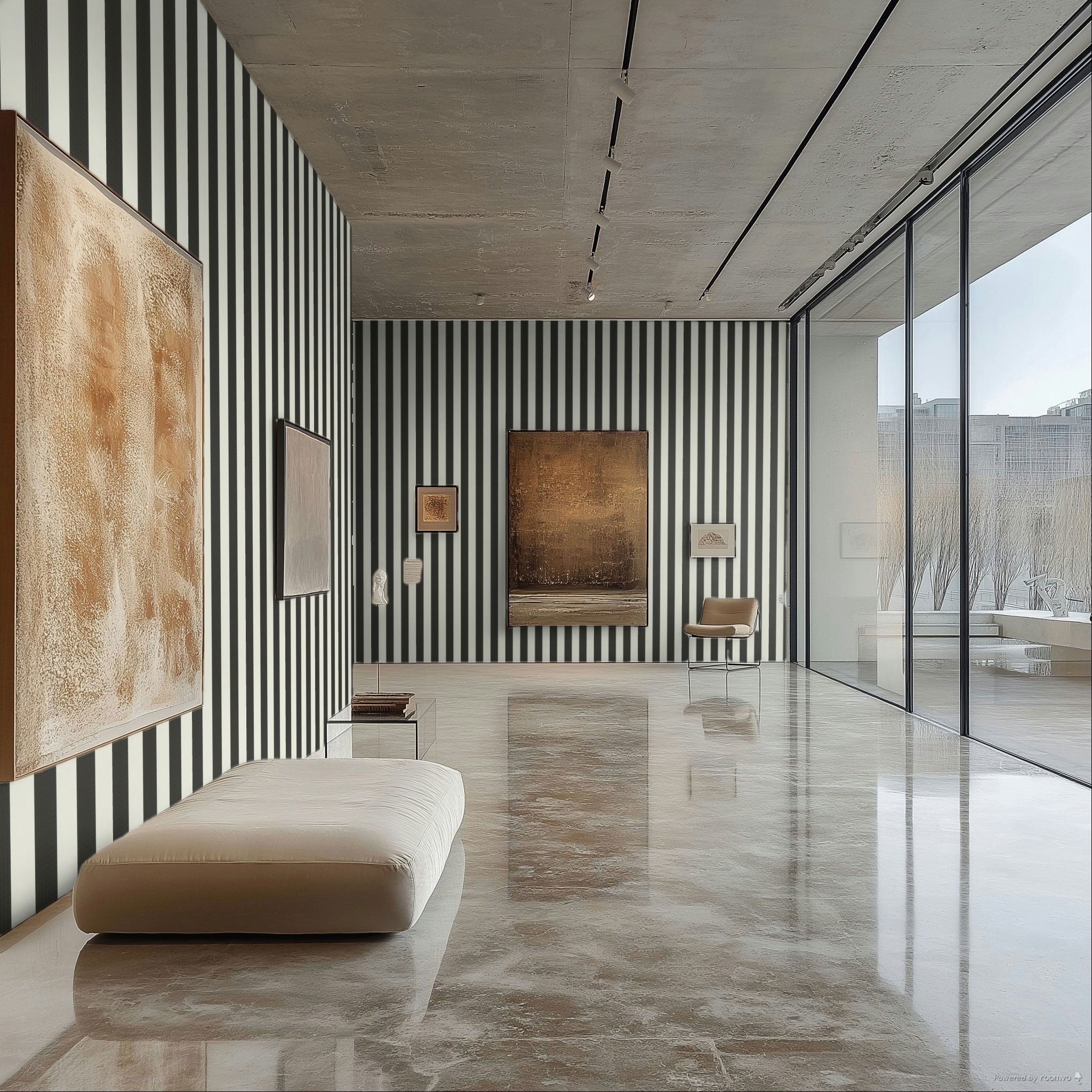 Drinnen, Innenarchitektur, Fußboden, Foyer, Gemälde