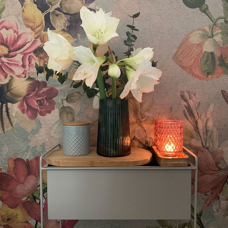 Fototapete-Rosa-Blumen-modern-DD122408