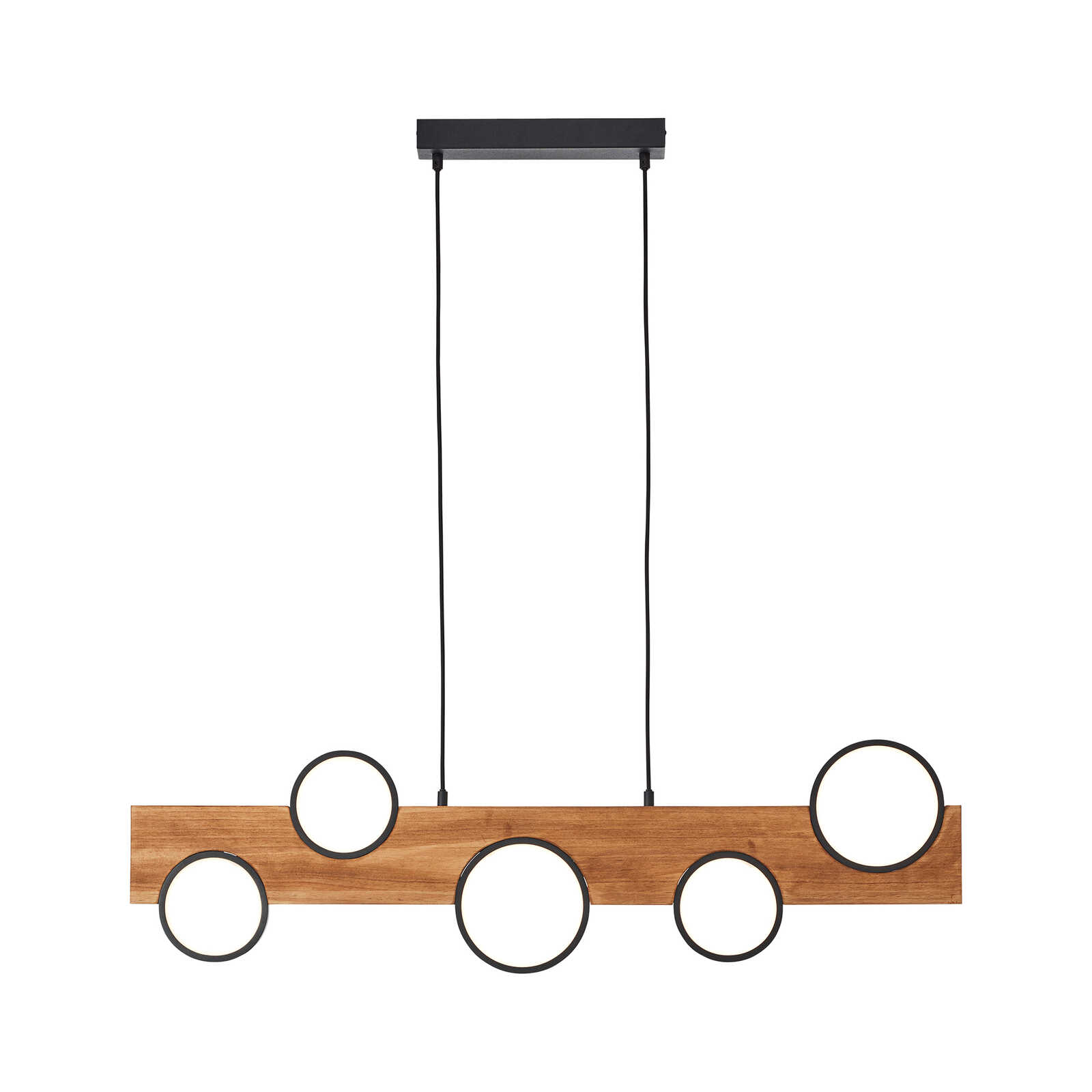         Suspension en bois - Elena 4 - Marron
    