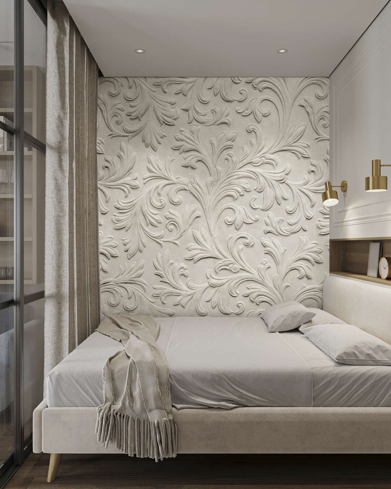 Drinnen, Innenarchitektur, Mobiliar, Bett, Schlafzimmer