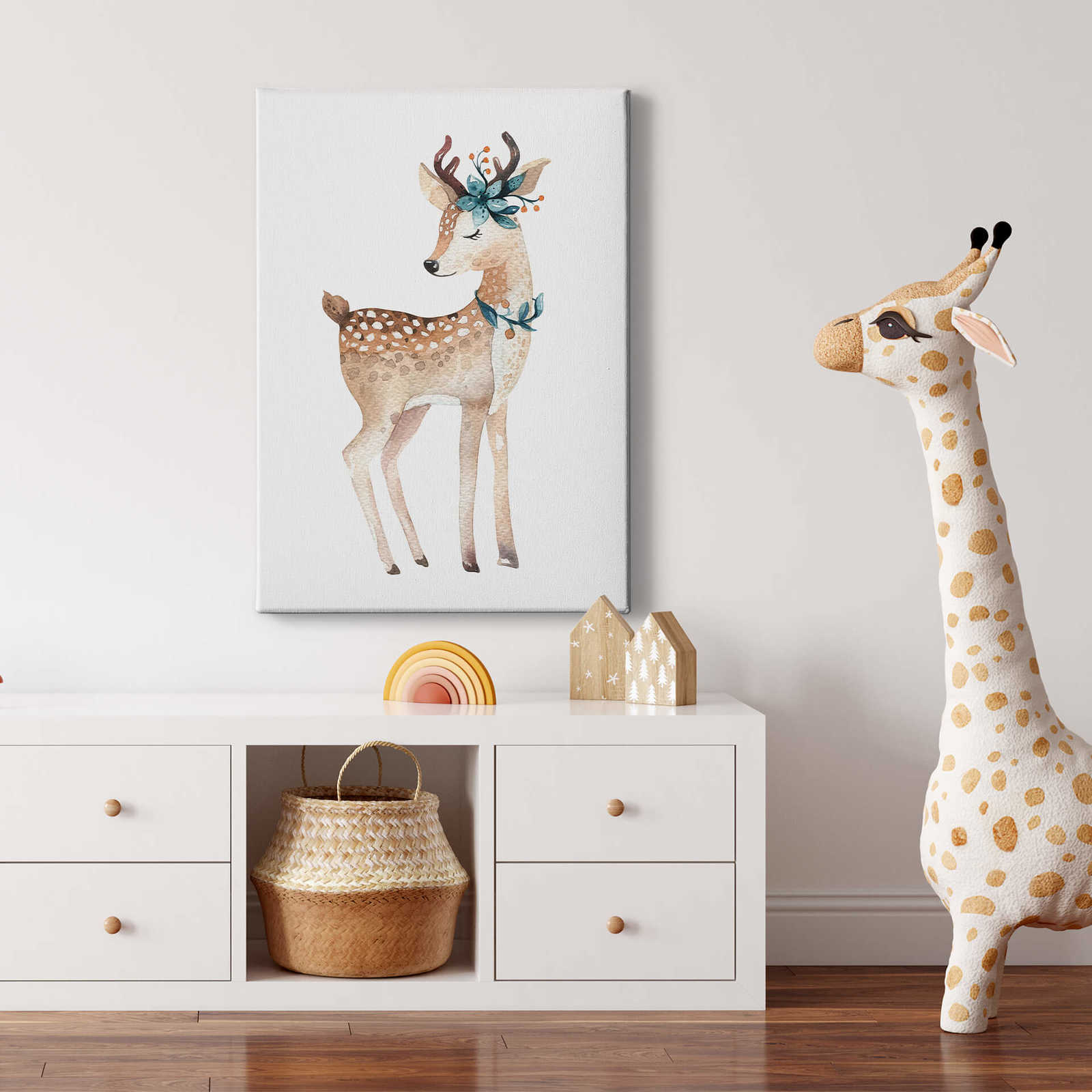             Kvilis toile chevreuil enfants - 0,50 m x 0,70 m
        