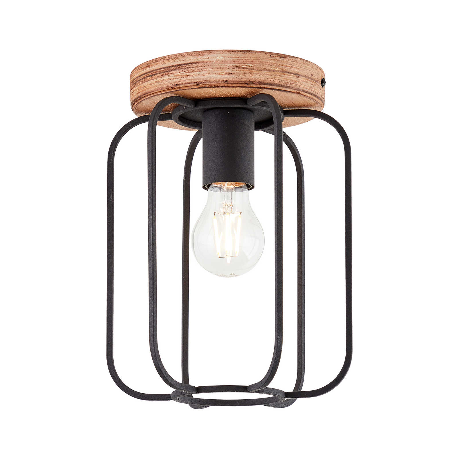         Deckenleuchte aus Holz - Rosalie 1 – Braun
    