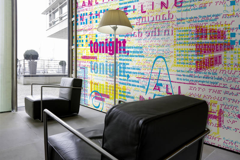 Sessel, Couchtisch, Lampe, Wandbild, Moderne Einrichtung