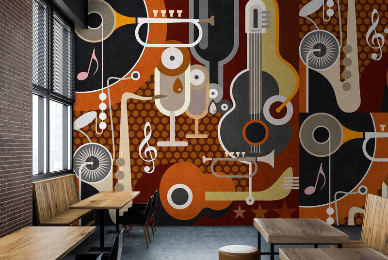 Innenarchitektur, Restaurant, Kunst, Dekoration für Zuhause, Café