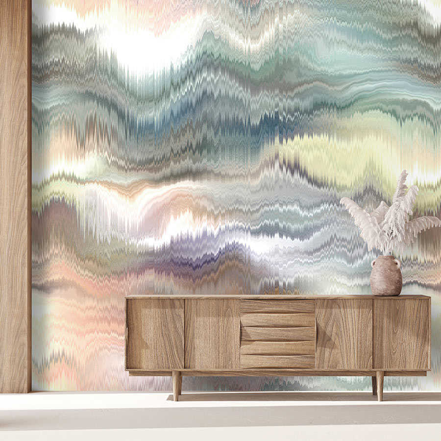 Innenarchitektur, Anrichte, Gemälde, Leinwand, Sperrholz