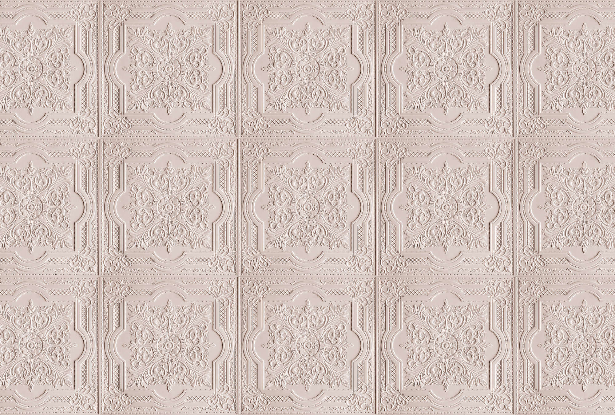             Fototapete Decke mit Strukurmuster – Rosa
        