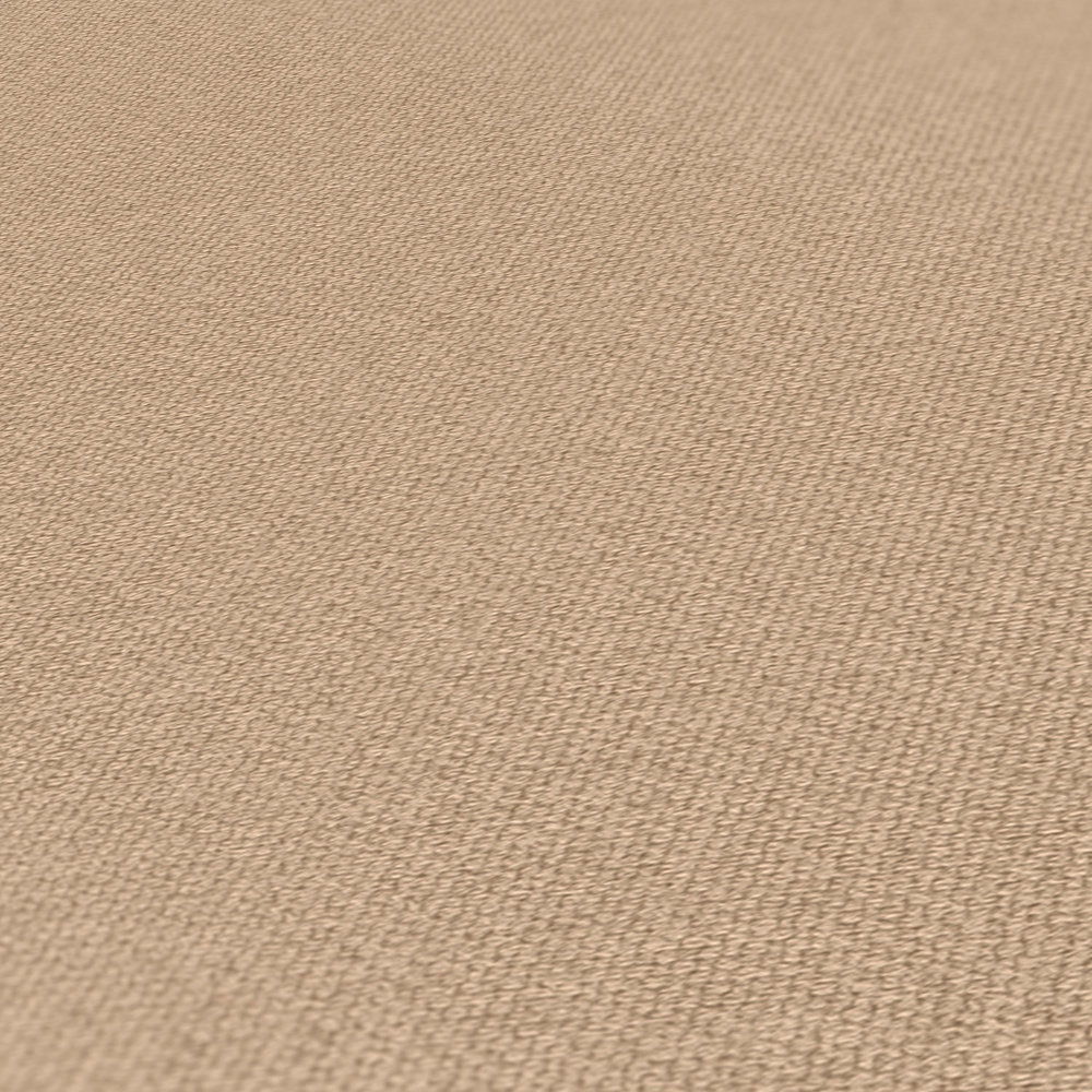             Textiloptik Tapete Vlies mit Struktureffekt, einfarbig – Beige
        