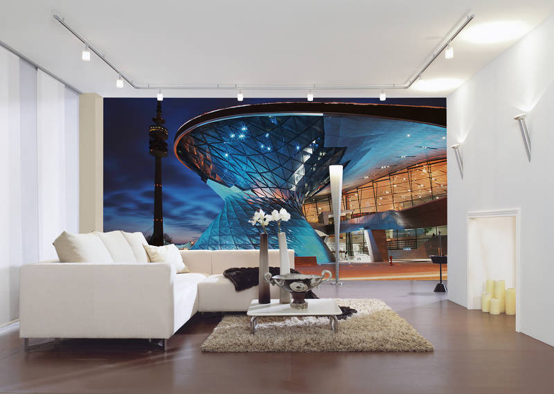             München Nachts – Fototapete Metropole & Architektur
        