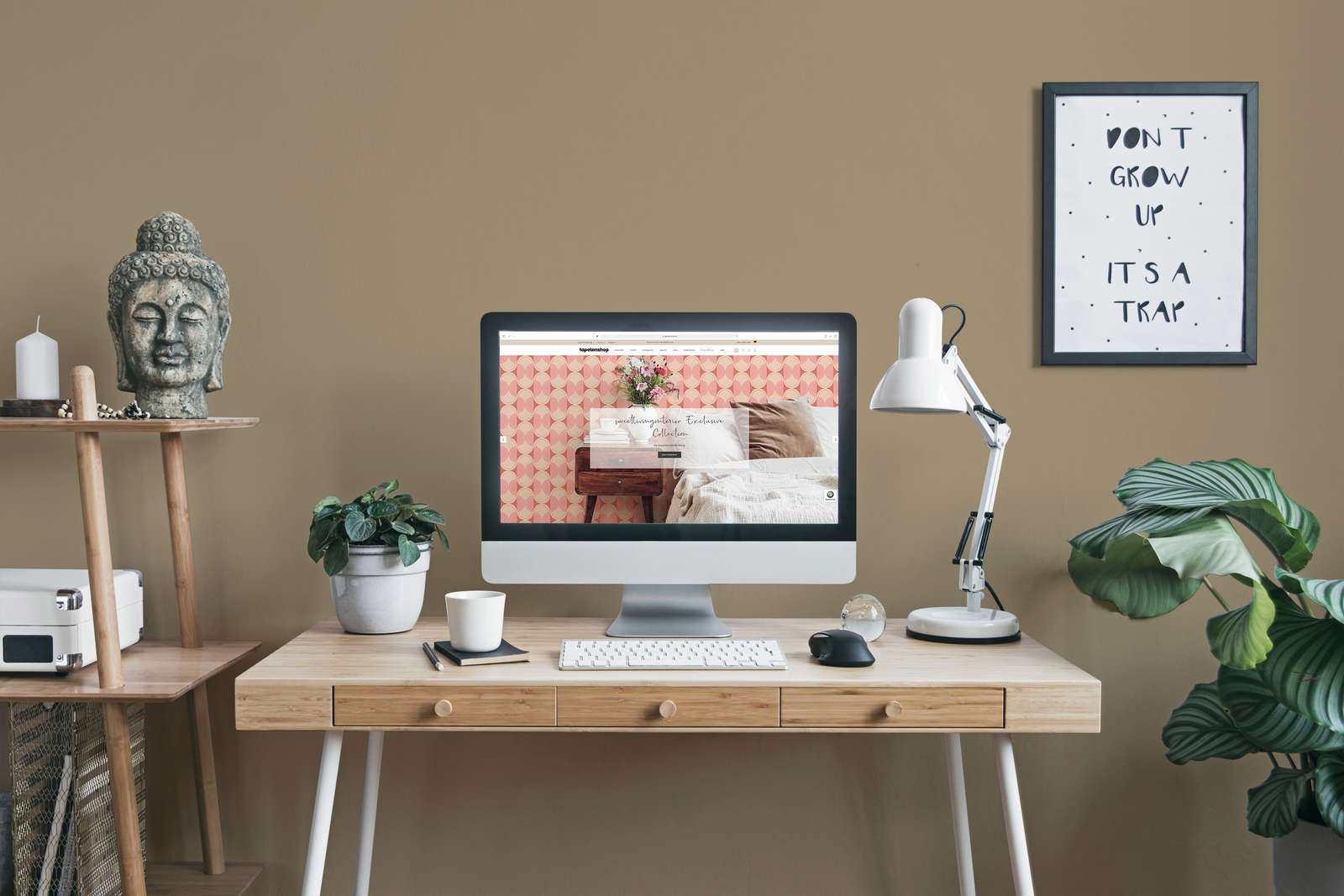 Moebel, Tabelle, Schreibtisch, Computer-Tastatur, Überwachen