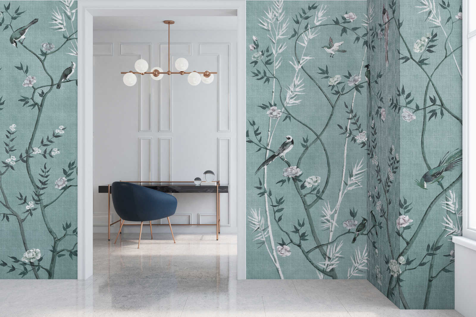 Drinnen, Innenarchitektur, Fußboden, Dekoration für Zuhause, Vogel