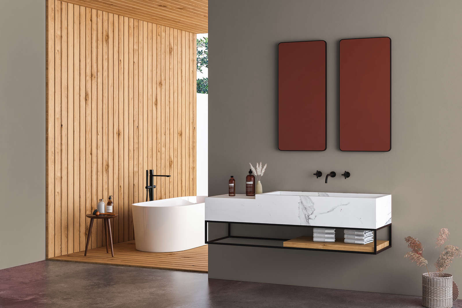             Premium Wandfarbe ausgeglichenes Taupe »Talented calm taupe« NW701 – 1 Liter
        