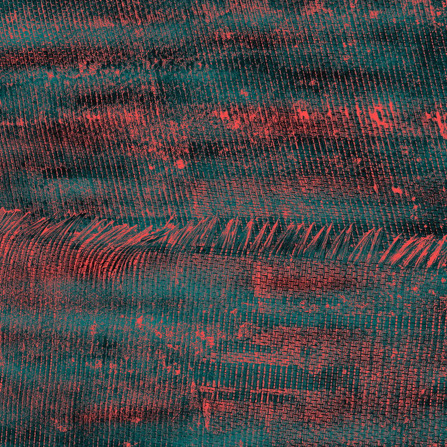         Fototapete 'Verwaschene Farbstruktur' – Ausdrucksstark und modern, fein – Rot, Schwarz
    