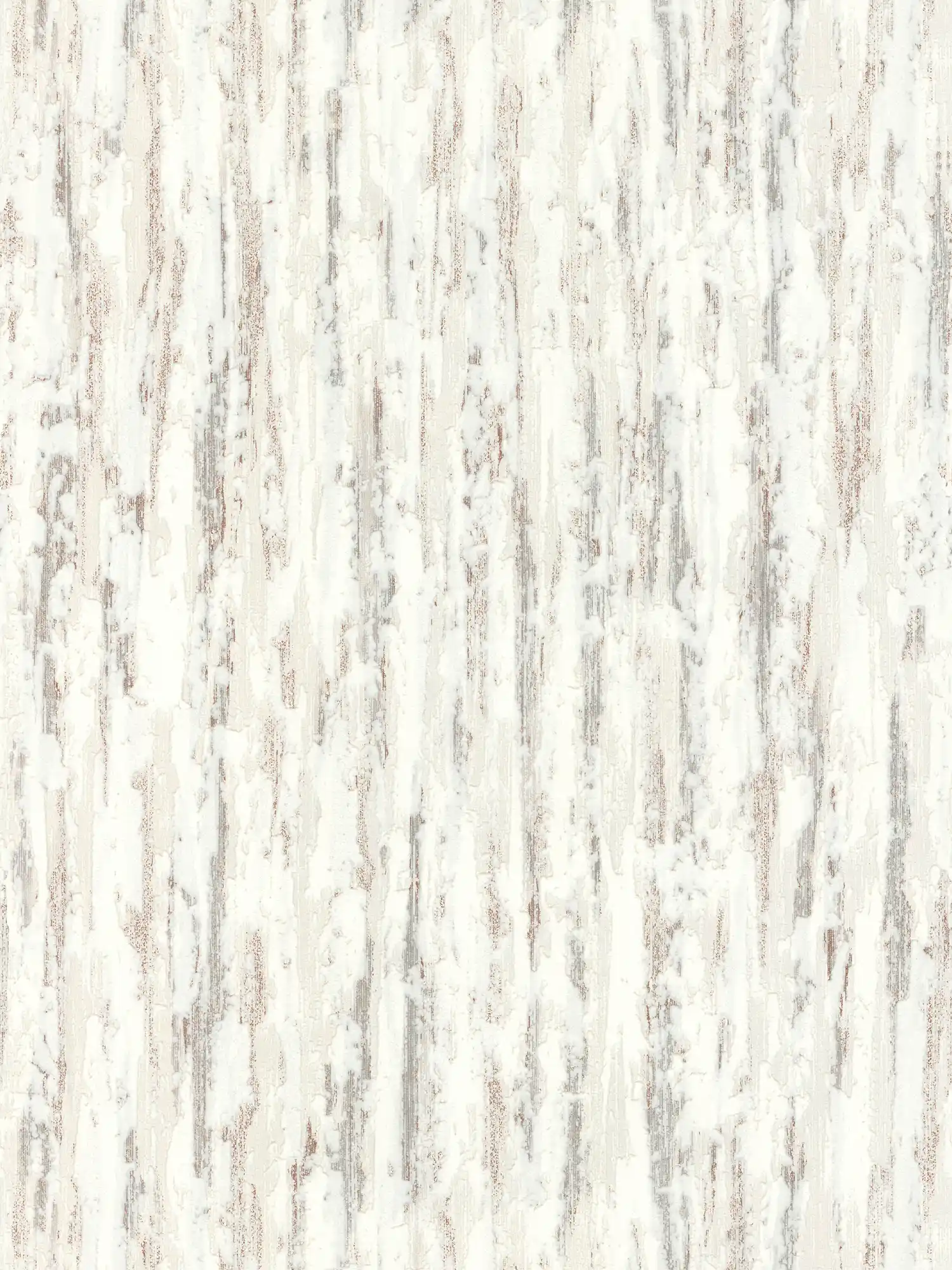         Melange wallpaper with plaster structure and grey accents - beige, brown, white
    