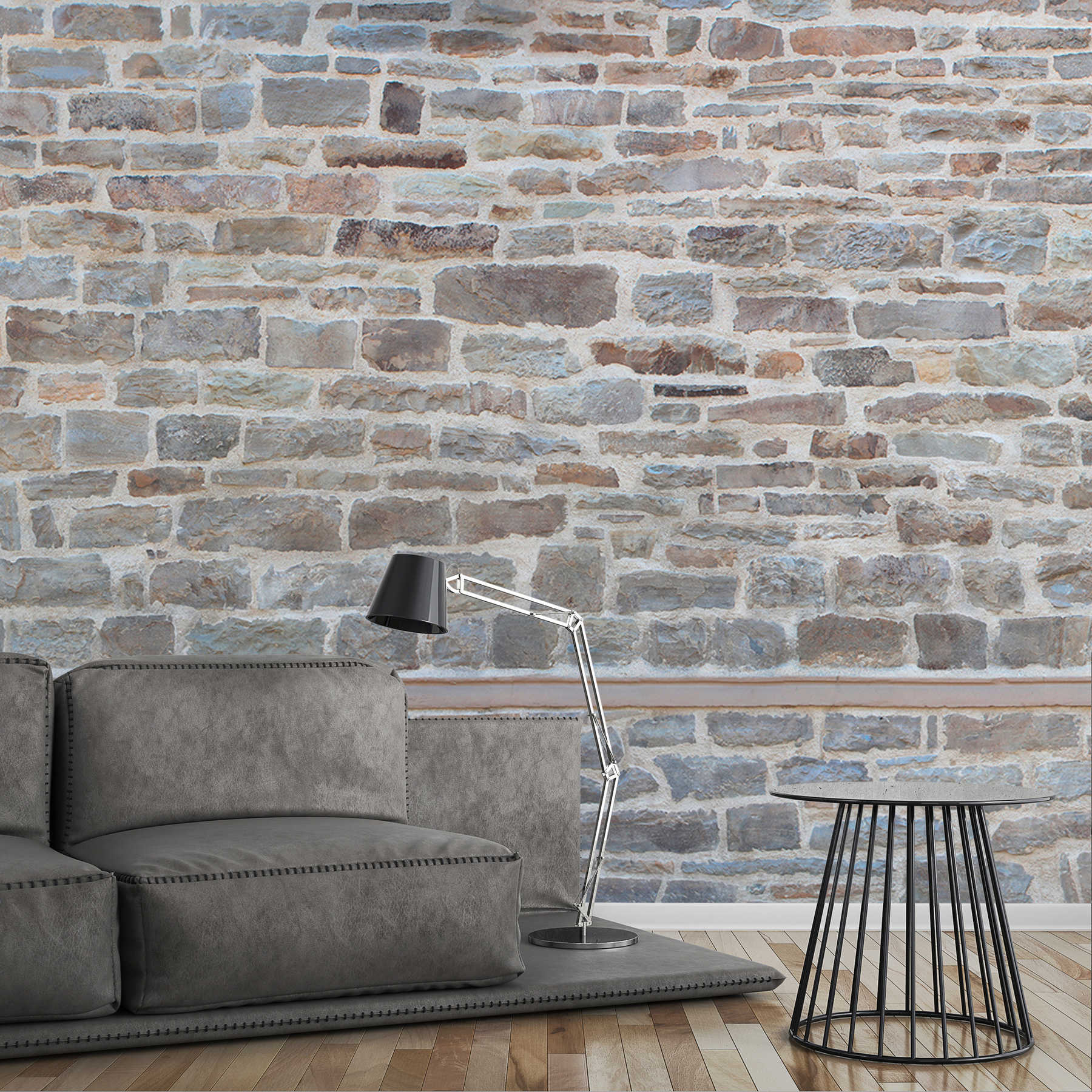 sofa, couch, lampe, beistelltisch, wohnzimmer
