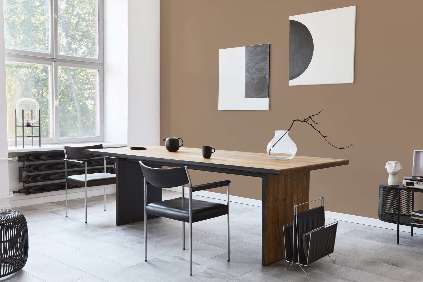             Premium Wandfarbe erdendes Hellbraun »Modern Mud« NW718 – 1 Liter
        