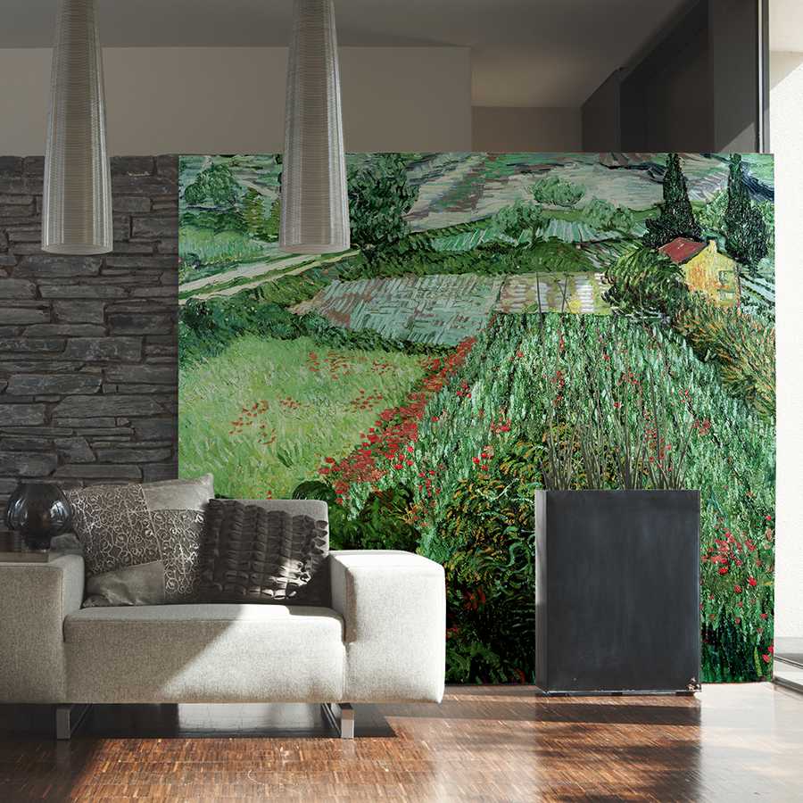         Photo wallpaper "Field with poppies" by Vincent van Gogh
    
