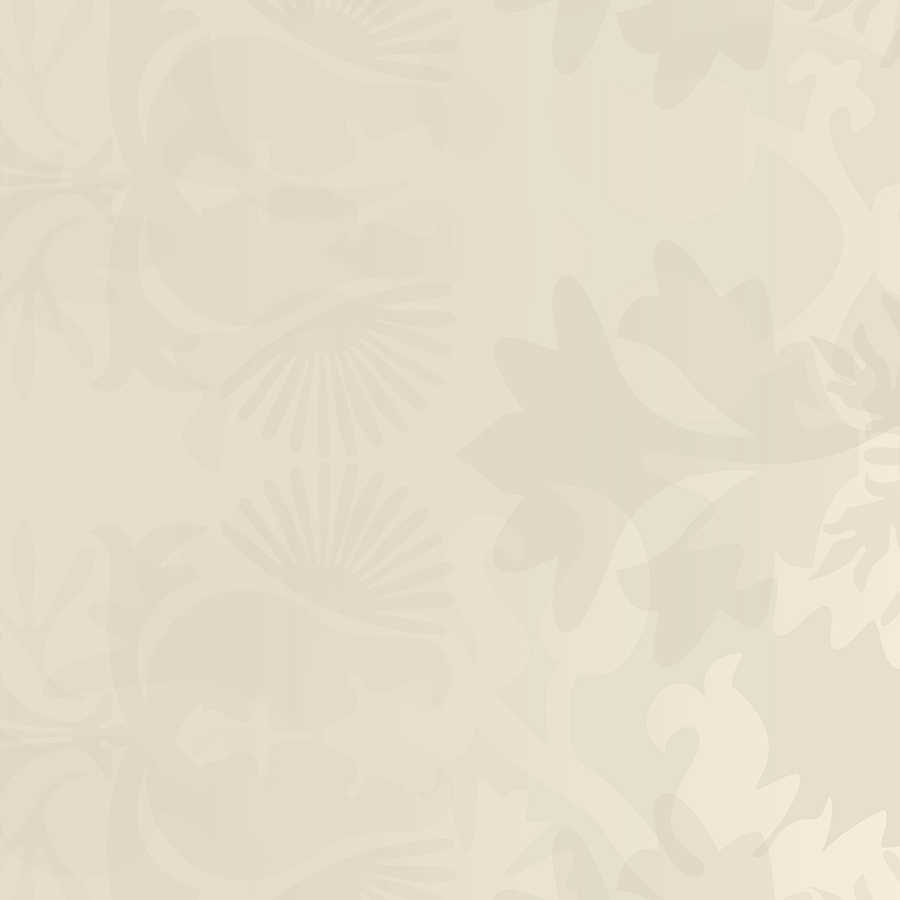         Designbehang met overlappende barokpatronen geel op hoogwaardig glad vlies
    