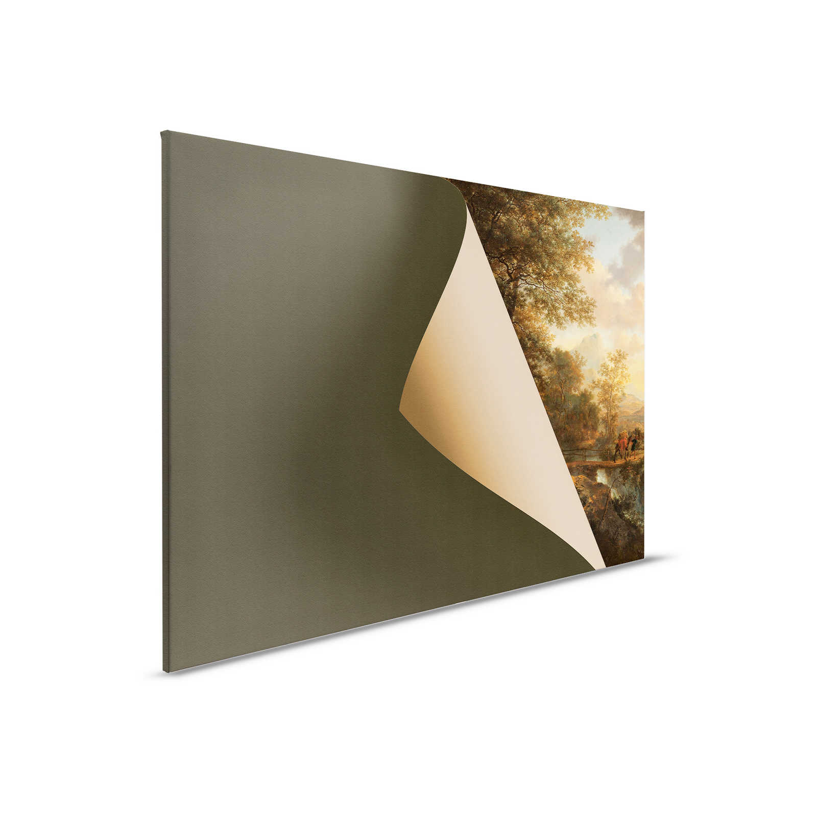         Hidden Places 4 - Gemälde Leinwandbild verstecktes Motiv – 0,90 m x 0,60 m
    