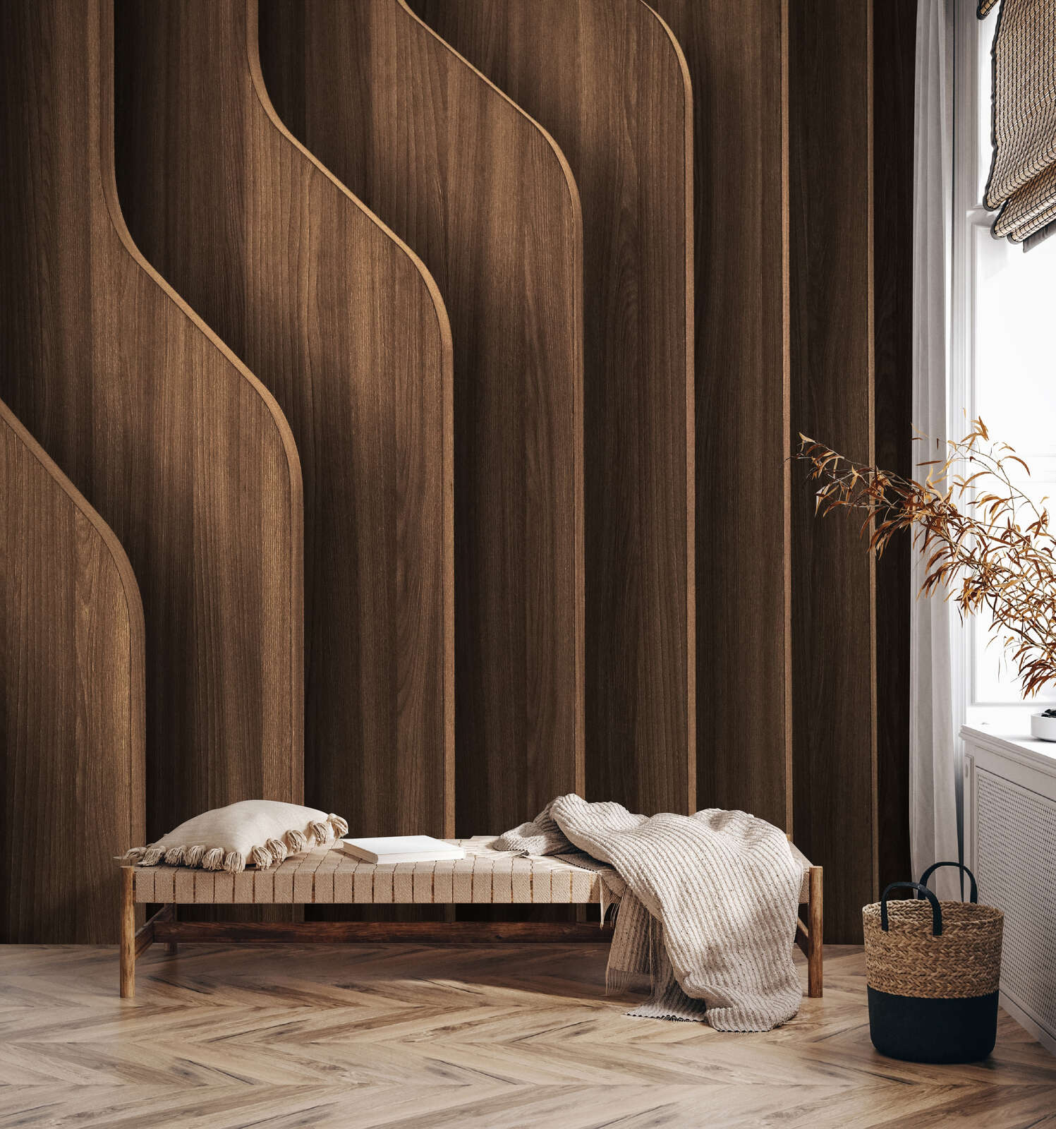 holz Wand, verkleidung, wohnzimmer, bank, deko strand, ideale passform