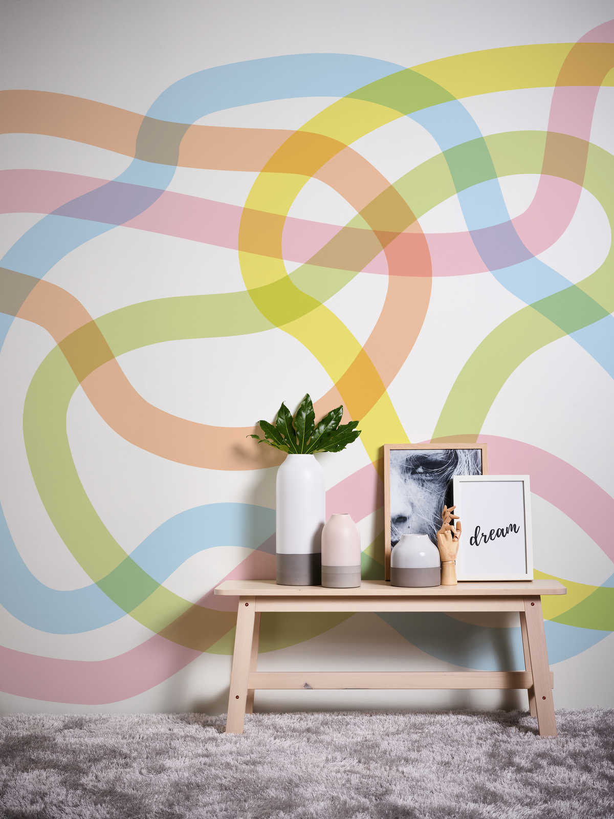             Fototapete Kids buntes und abstraktes Design
        