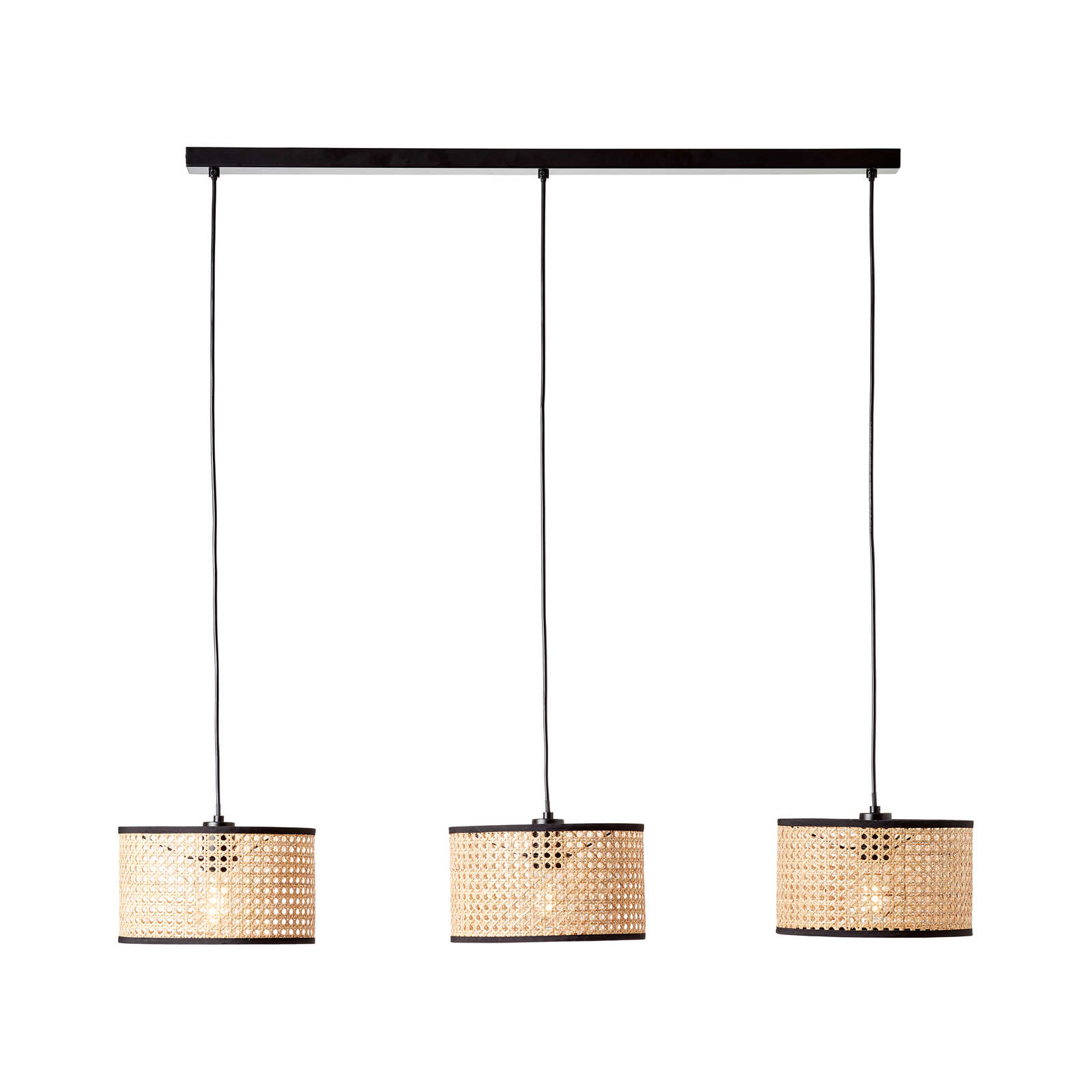             Pendelleuchte aus Rattan - Toni 6 – Beige
        