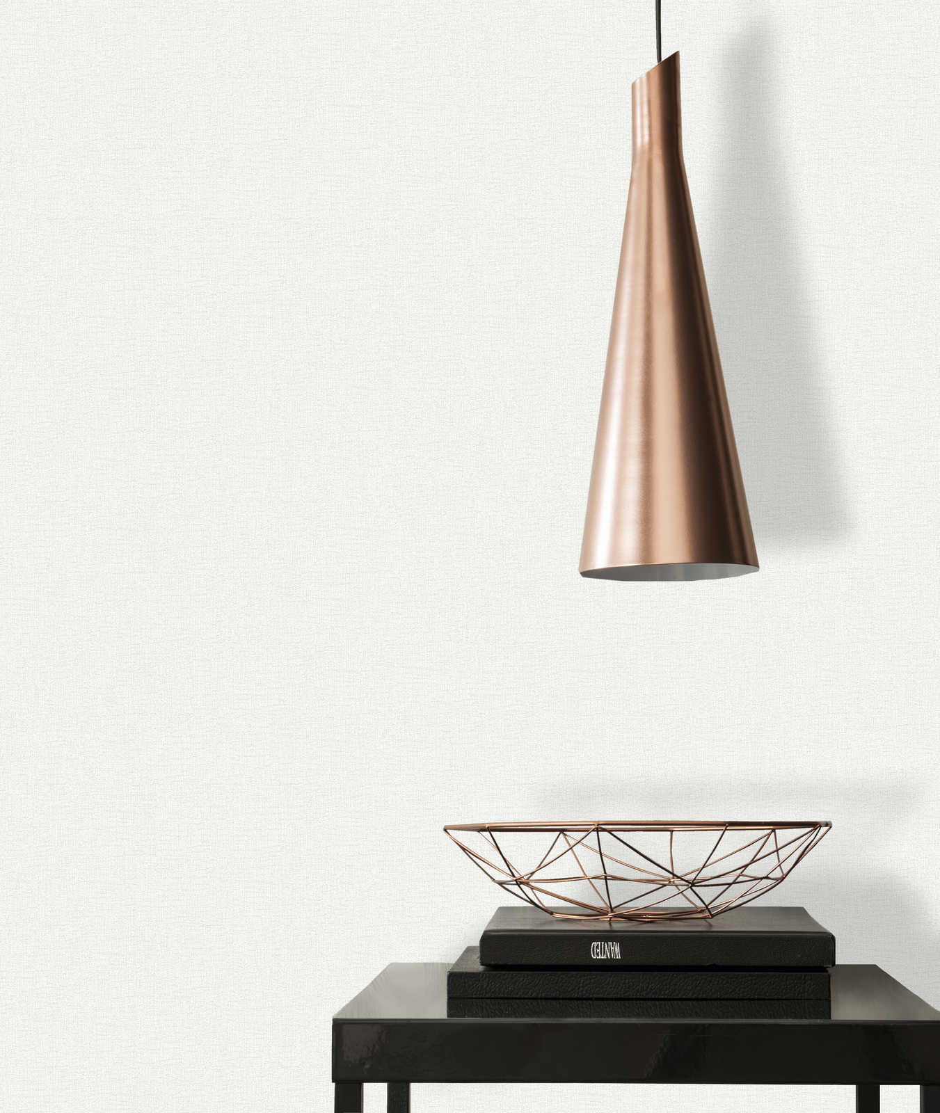 Pendelleuchte, Kupfer, Trichterlampenschirm, hängende Lampe, minimalistisches Dekor