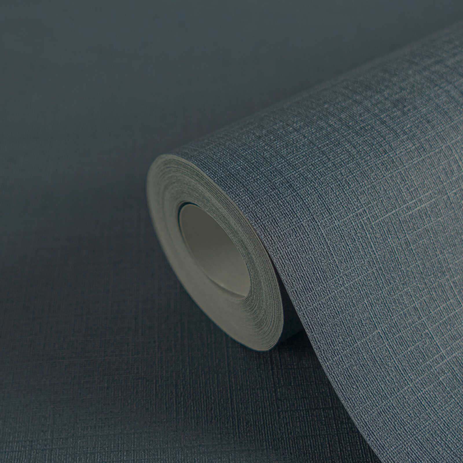 Dunkles Uni mit leichter Struktur – Blau