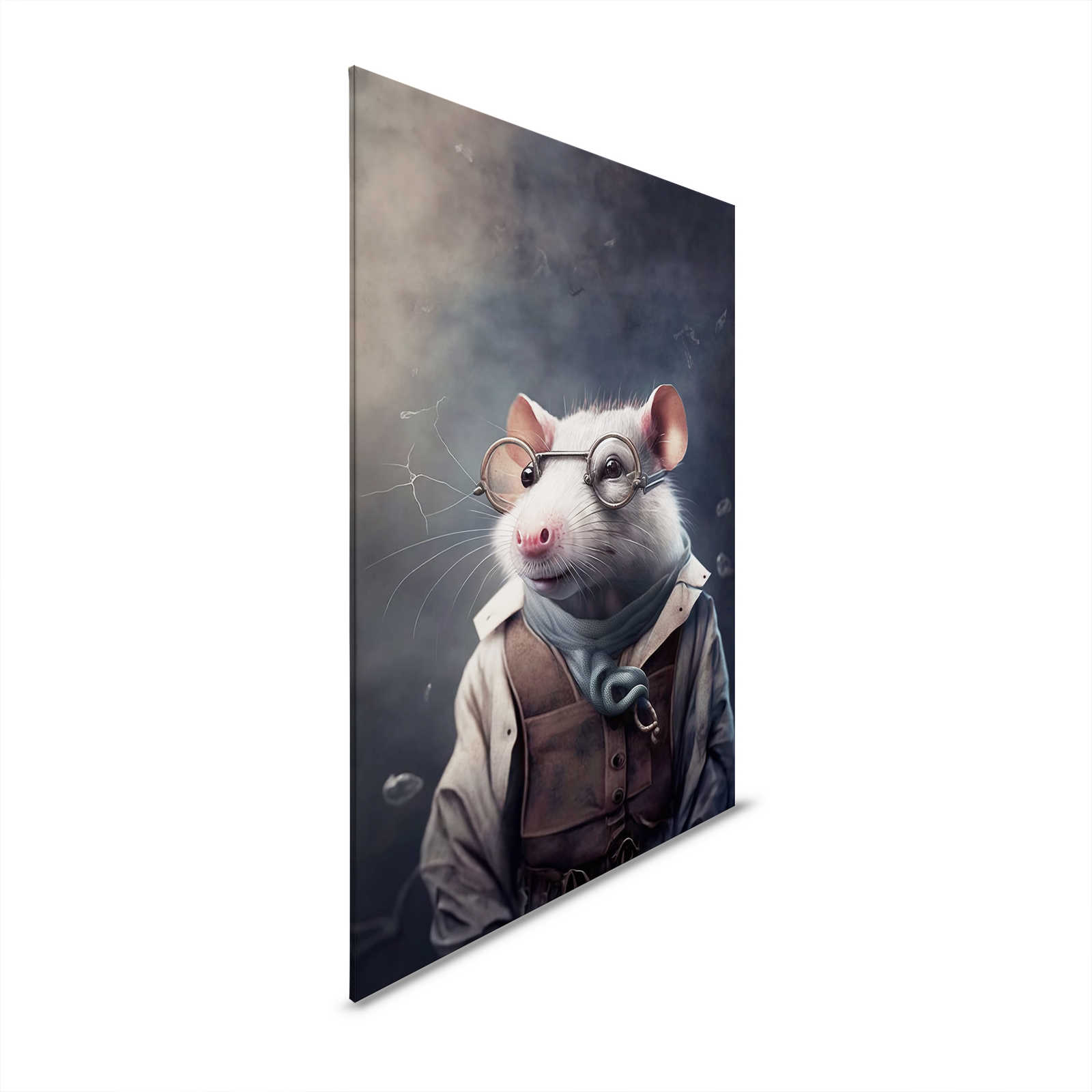             AI canvas schilderij »wetenschappelijke rat« - 60 cm x 90 cm
        