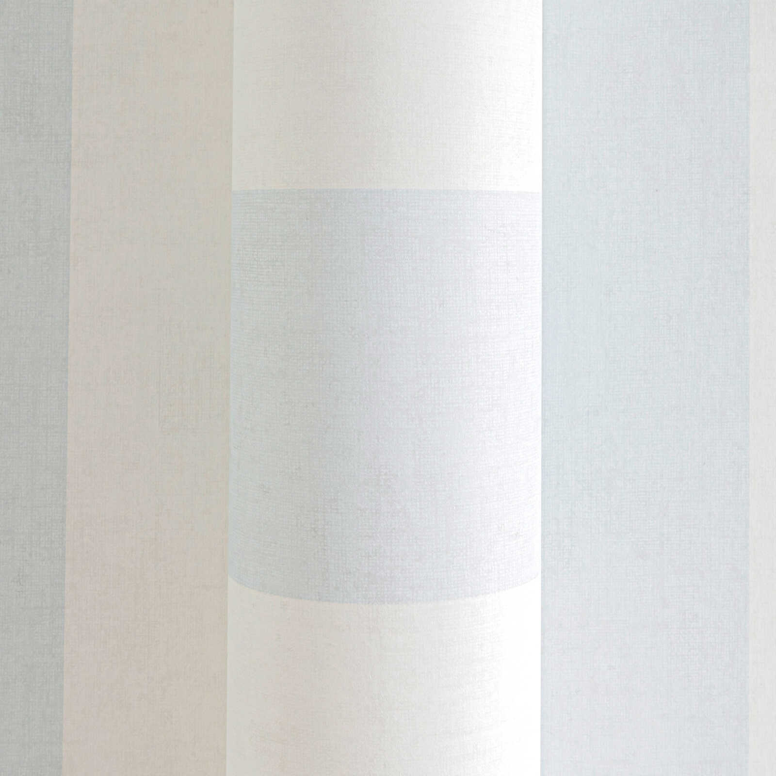             Kinderzimmer Vliestapete mit breiten Streifen – frische Akzente für ein maritimes Flair – Blau, Creme
        