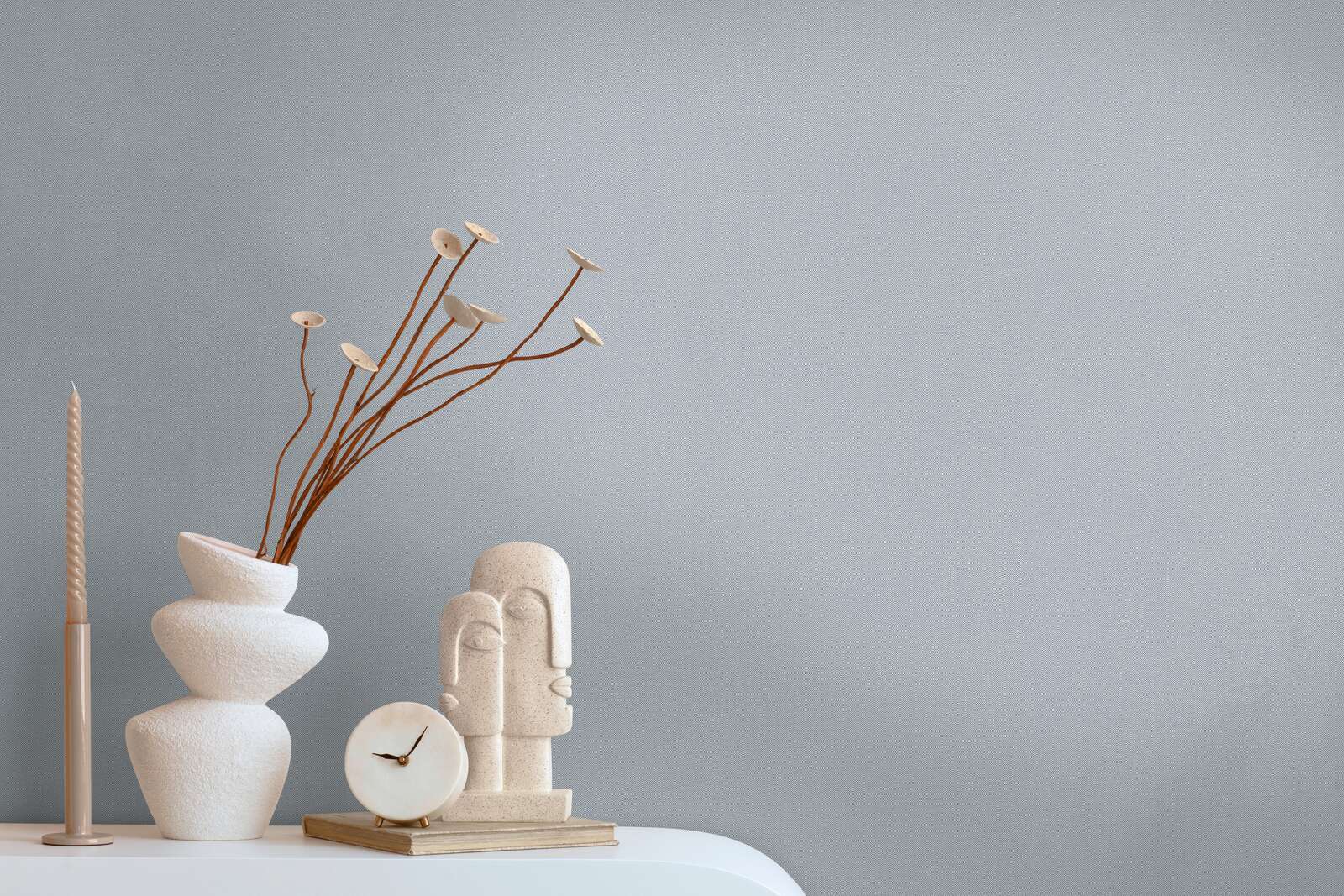 vase, dekor, skulptur, zweig, uhr