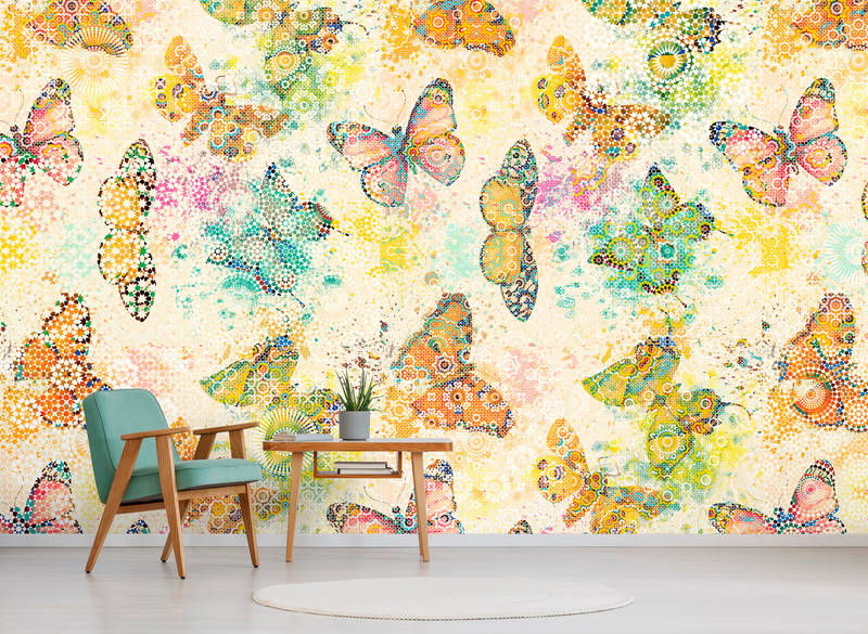 Gebäude, Mauer, Kunst, Malerei, Leinwand