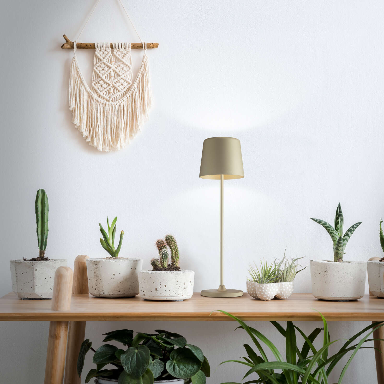             Metal table lamp - Cosy 3 - Brown
        