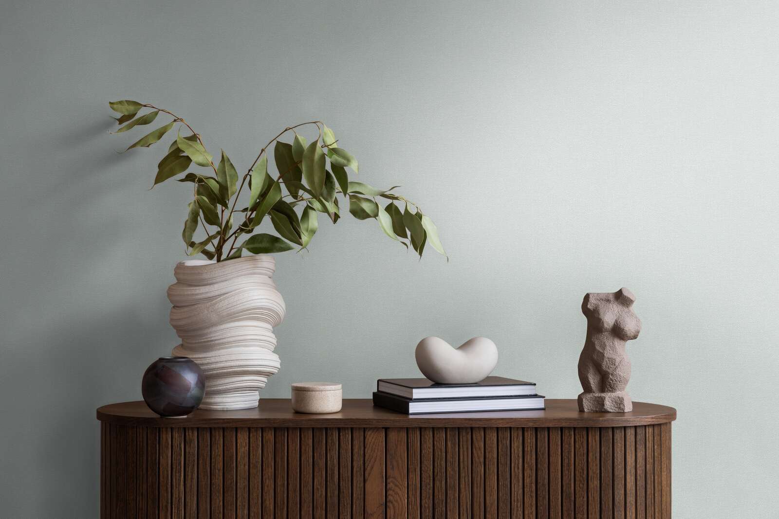 Vase, Schlicht, Deko, Blätter, Schüssel