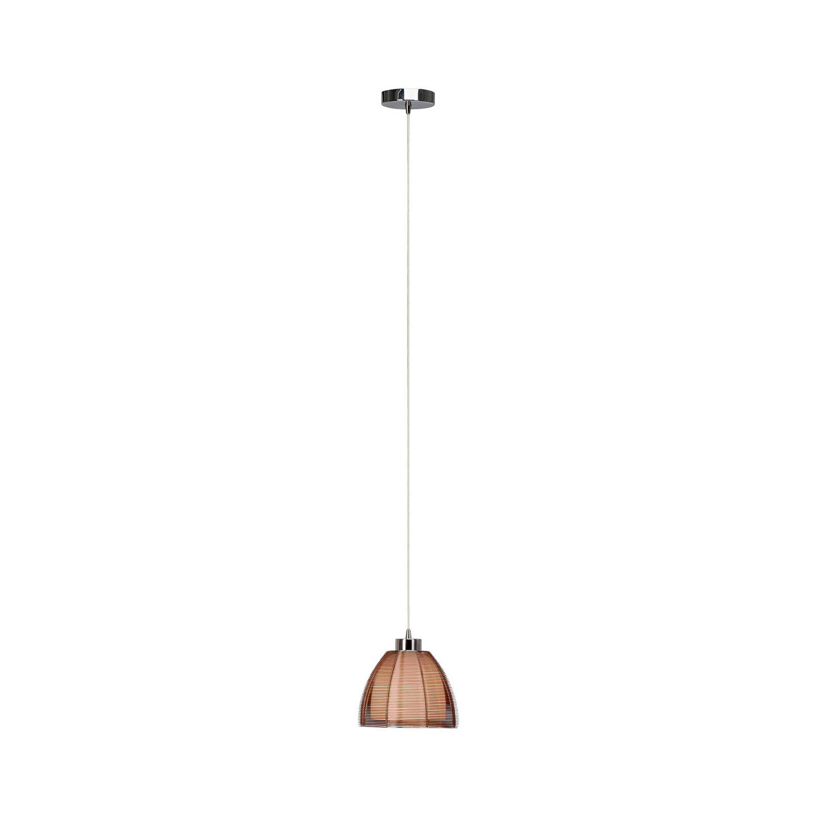         Glazen hanglamp - Maxime 2 - Bruin
    
