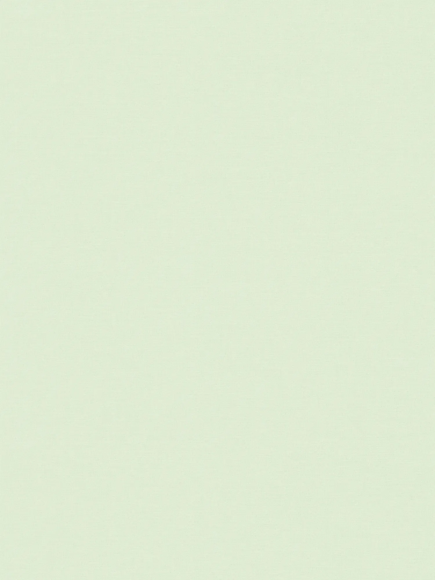             Einfarbige Vliestapete mit Leinenoptik – Mint
        