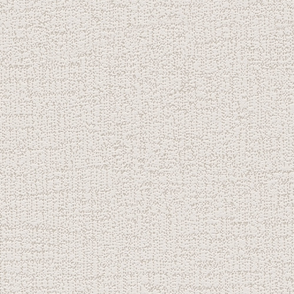             Tapete Hellbeige Leinenoptik mit Strukturmuster – Beige
        