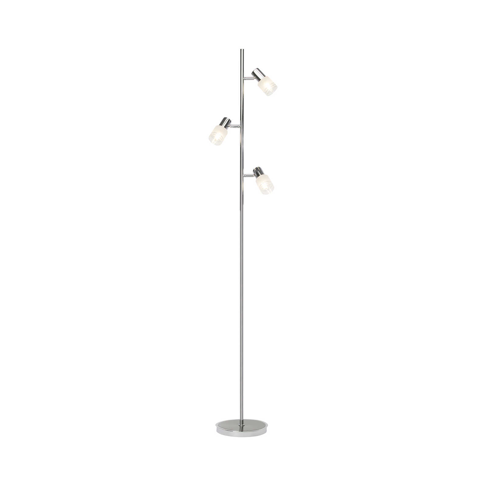        Glass floor lamp - Lana 3 - Metallic
    