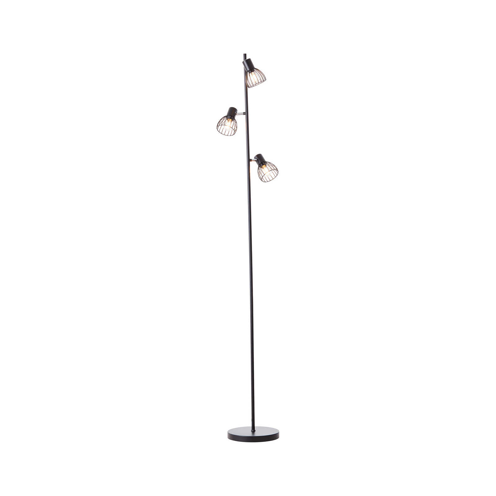         Metal floor lamp - Bruno 4 - Black
    