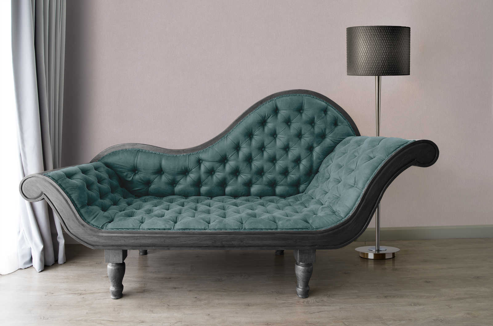             Unitapete Grau mit Farbschraffur, glattes Vlies
        