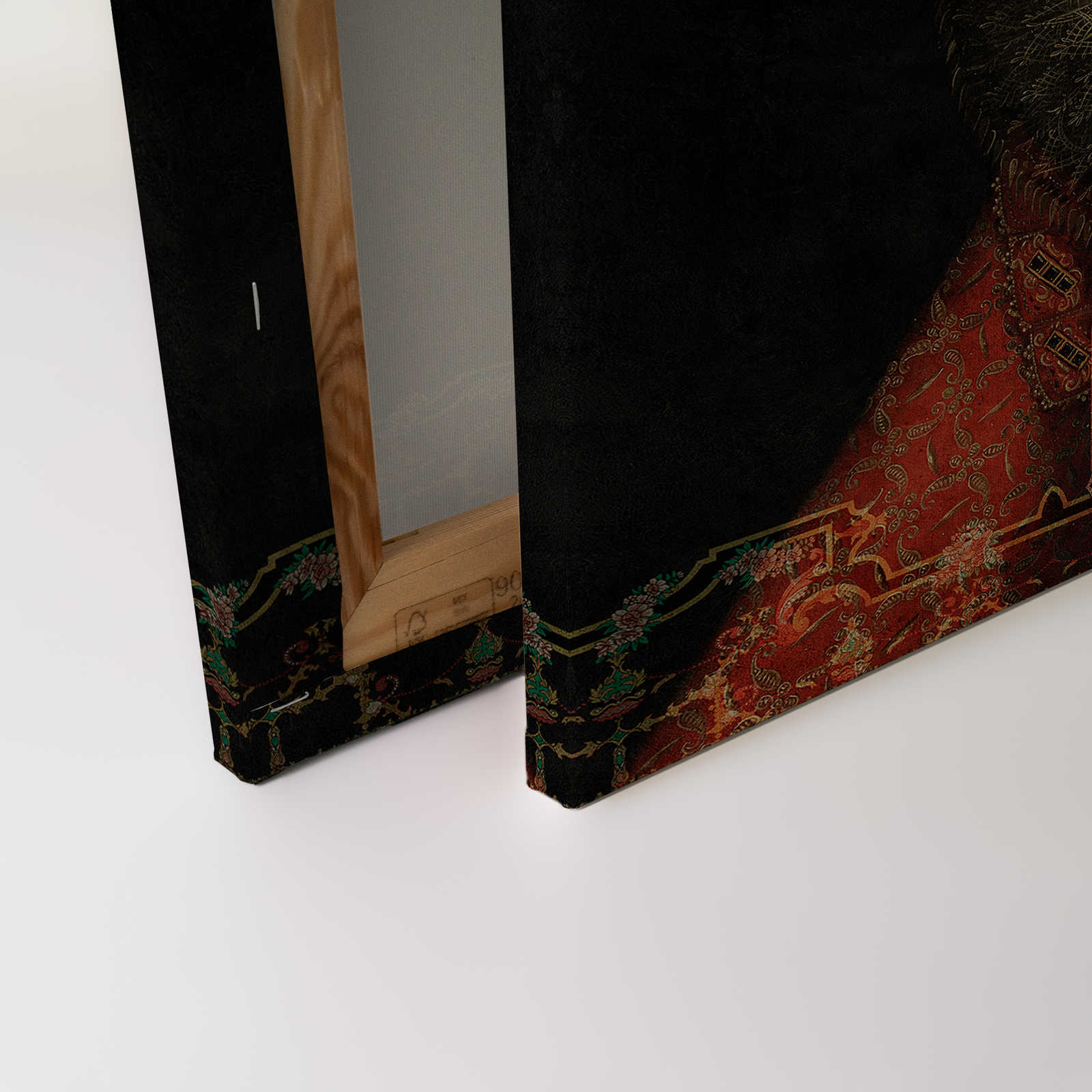             In de Gallery 1 - Canvas schilderij Classic Paintings & Bloemrijk Grafisch - 0,90 m x 0,60 m
        