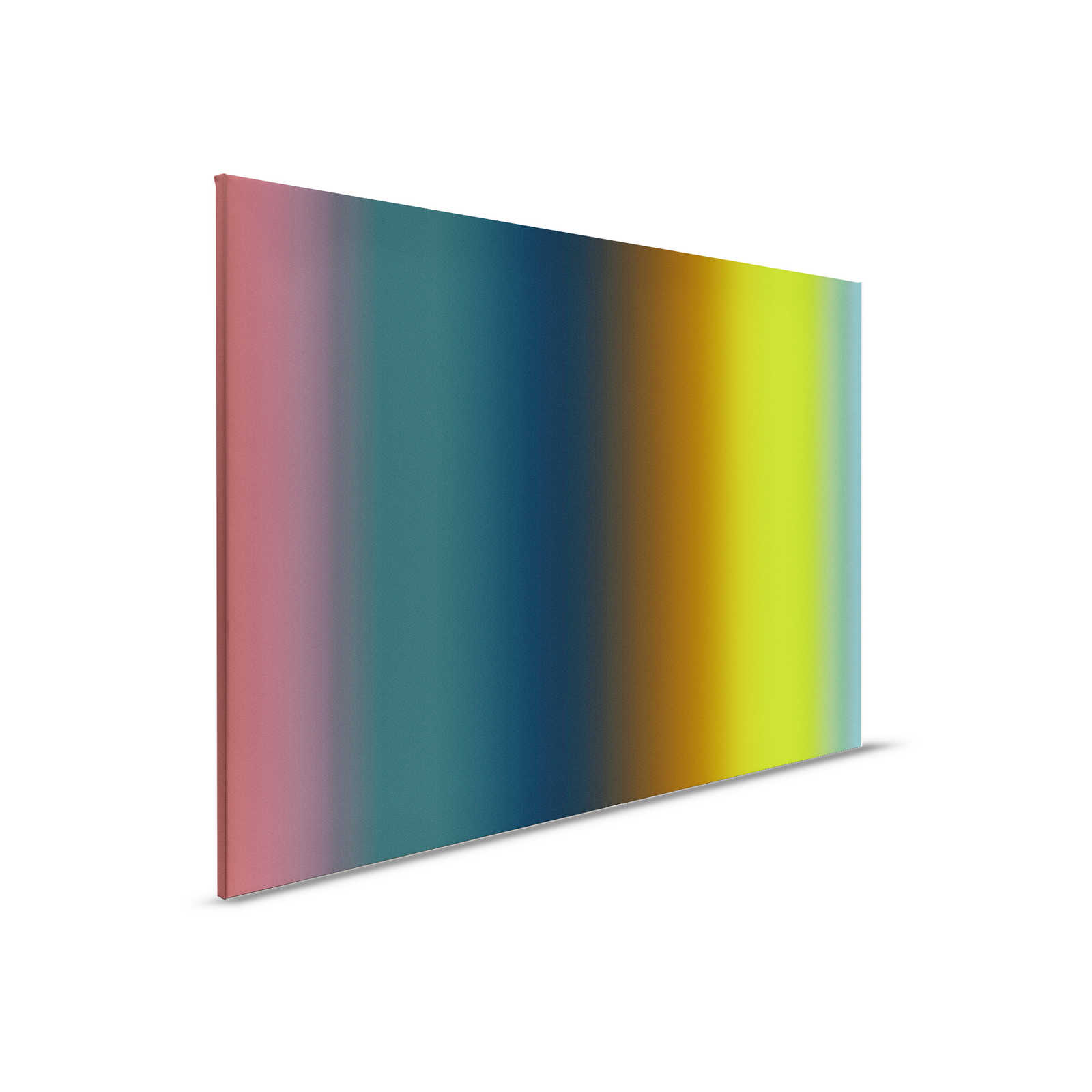         Over the Rainbow 1 - Canvas schilderij kleurenspectrum regenboog modern - 0,90 m x 0,60 m
    